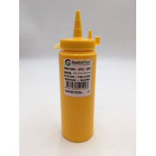 Диспенсер для соусів 250 мл. (жовтий) GPSC--00250Y Gastro Plast PE Жовтий, з ковпачком