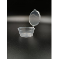 Рамекін з кришкою для соусу - джему, 60 мл, прозорий GSD--0060 Gastro Plast PP Прозорий