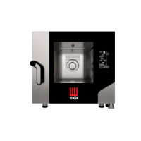 Конвектомат - Піч конвекційна парова Millenial чорна Mask Gastro 5x GN 1/1 MKF511BM Hendi Double pane glass;18/0 Stainless steel