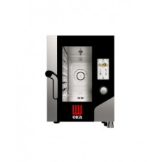 Конвектомат - Піч конвекційна парова Millenial Touch Screen Gastro Compact 6x GN 1/1, електрична, з електронним управлінням MKF611CTS Hendi Double pane glass;18/0 Stainless steel
