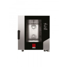 Конвектомат - Піч конвекційна парова Millenial чорна Mask Gastro 7x GN 1/1 MKF711BM Hendi Double pane glass;18/0 Stainless steel