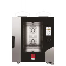 Пароварка конвекційна з бойлером Millenial Touch Screen Gastro 7x GN 1/1, електрична, з автоматичною системою очищення, Tecnoeka, 400В/15000Вт, 730х784х(В)850мм MKF711VTS Hendi Po