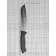 Ніж GASTRO Hollow Santoku 170 мм, сірий PRG37168-11 Pirge Сірий