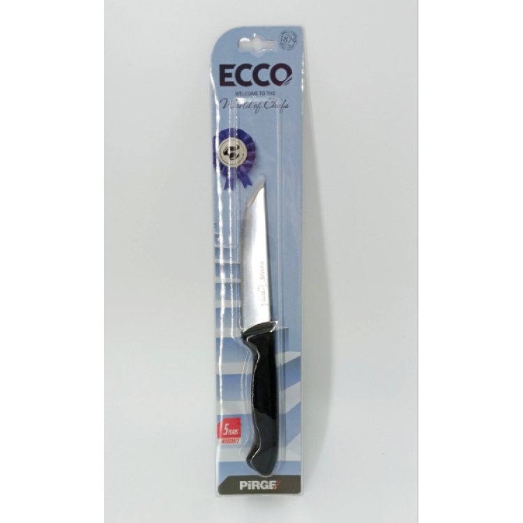 Ніж кухонний ECCO, 125мм, чорний PRG38051-01 Pirge Чорний