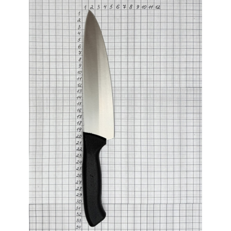 Ніж кухарський ECCO, 210мм, чорний PRG38161-01 Pirge Чорний