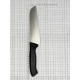 Ніж Santoku ECCO, 170мм, чорний PRG38167-01 Pirge Чорний