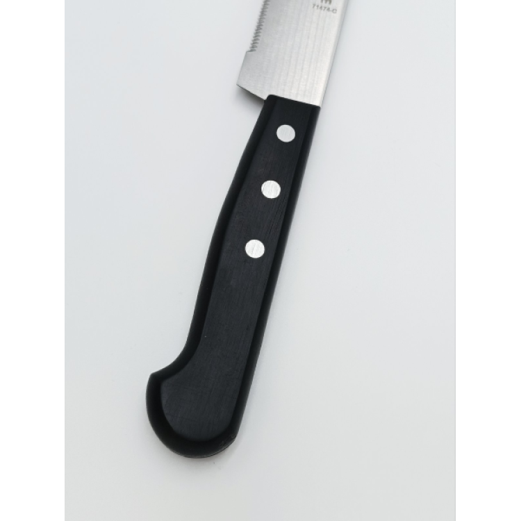 Ніж для торта (тип С), CREME, 30 см, широкий, чорний PRG71474-C-01 Pirge Чорний