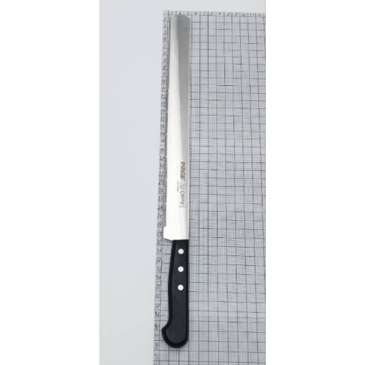 Ніж для торта (тип С), CREME, 30 см, широкий, чорний PRG71474-C-01 Pirge Чорний