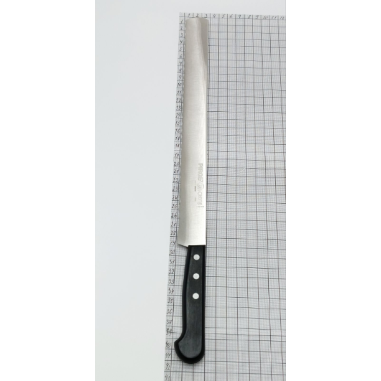 Ніж для торта (тип D), CREME, 30 см, широкий, чорний PRG71474-D-01 Pirge Чорний