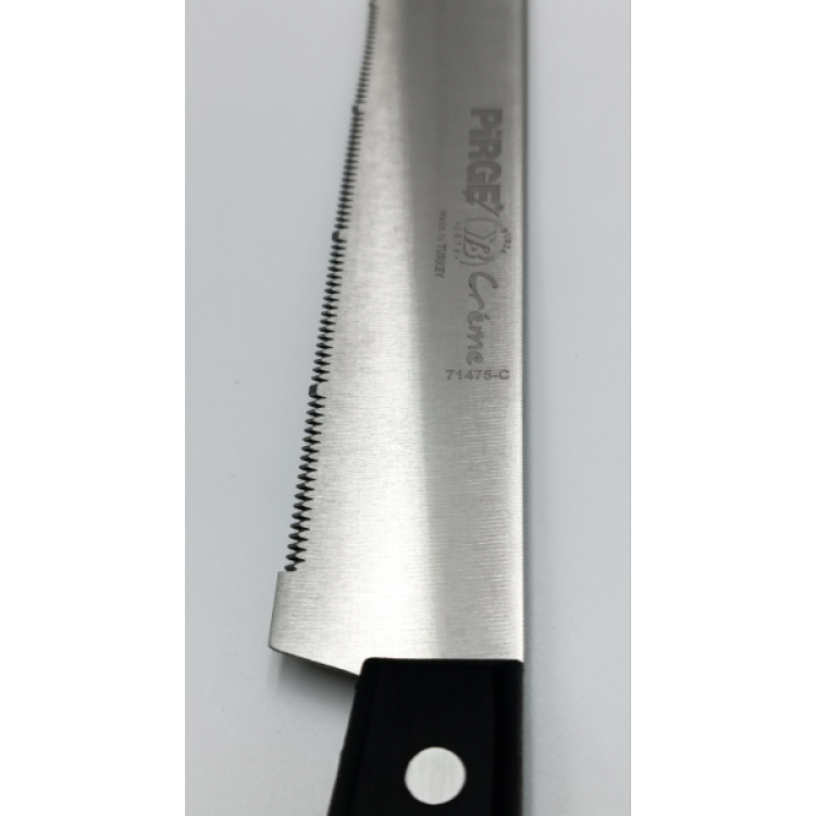 Ніж для торта (тип С), CREME, 35 см, широкий, чорний PRG71475-C-01 Pirge Чорний