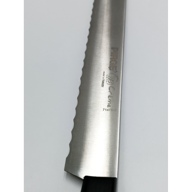 Ніж для торта (тип D), CREME, 35 см, широкий, чорний PRG71475-D-01 Pirge Чорний
