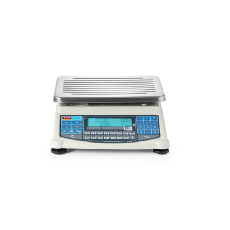 Весы LCD на 60 кг с легализацией линия ATA TEM 359x502x(H)133 мм TAM060D Hendi