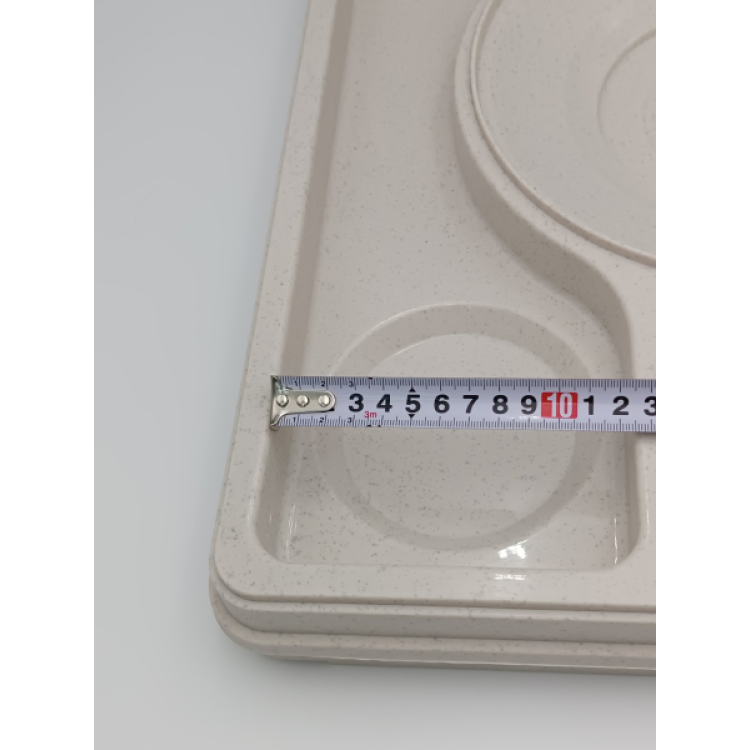 Термопіднос на 5 відділень, 540 x 380 x 120 mm TT--005N Gastro Plast PE Зелено-кремовий