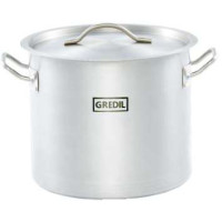Каструля Stalgast Gredil висока з кришкою 9 л 011245