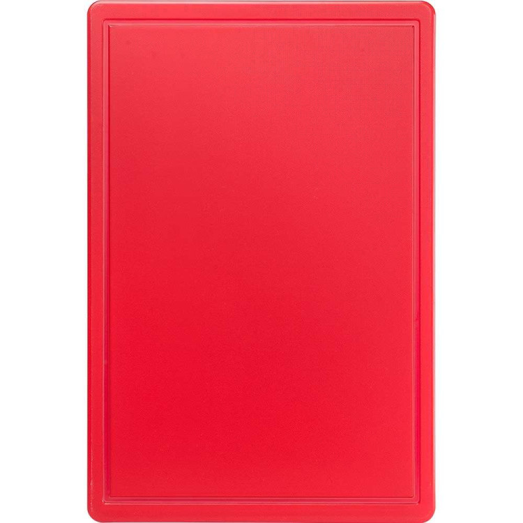 Дошка обробна Stalgast 530х325х15 мм червона 341531
