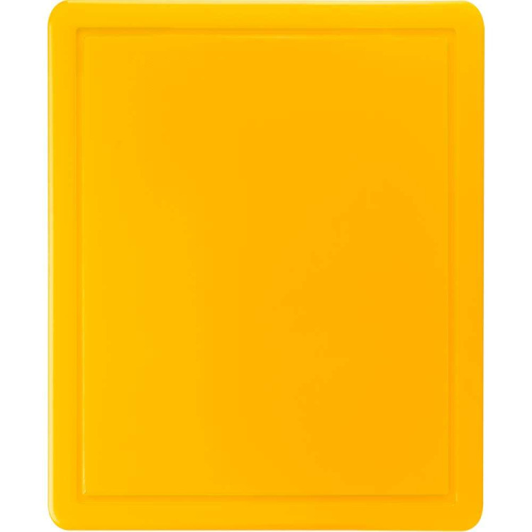 Дошка обробна Stalgast 530х325х15 мм жовта 341533