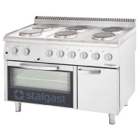 Плита электрическая 6-ти конфорочная с духовкой Stalgast 1200х850х700 мм 9717000