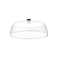 Крышка для гастроемкости-купол GastroPlast совместима с GFT-14 Ø350 мм поликарбонат круглая прозрачная GF-14